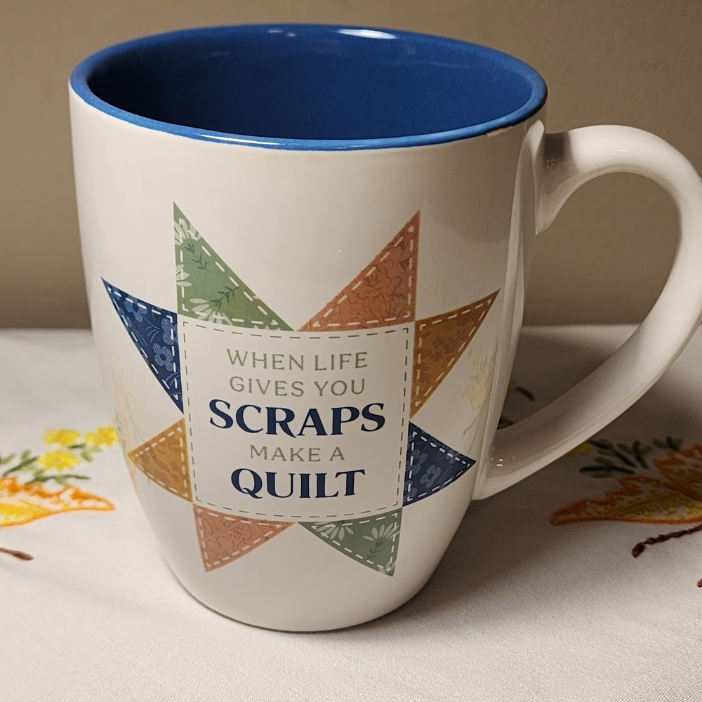 Colorful Quilting Mug